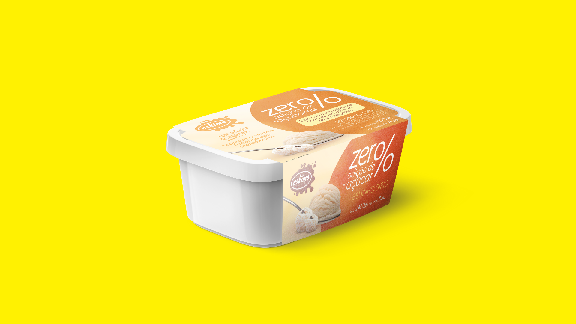 Beijinho Sírio - Pote Diet 1L